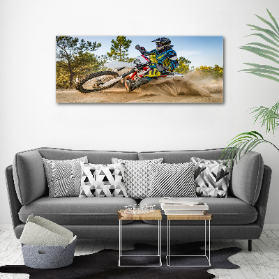 Quadro su tela Motocross