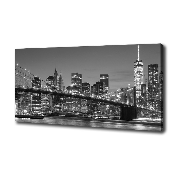 Quadro su tela Manhattan di notte