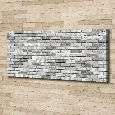 Quadro stampa su tela Muro di mattoni
