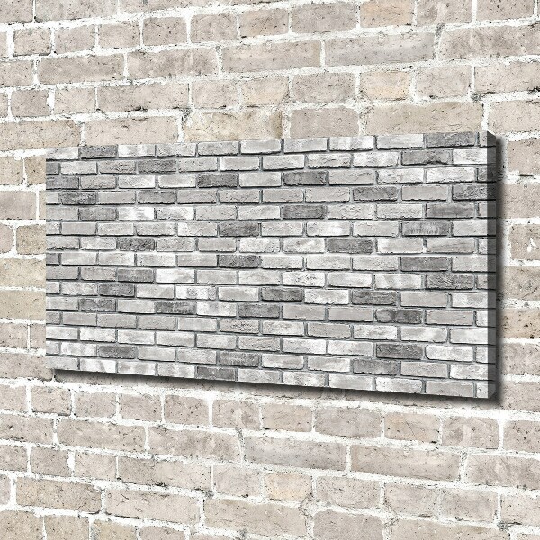 Quadro stampa su tela Muro di mattoni