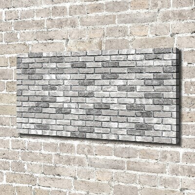 Quadro stampa su tela Muro di mattoni