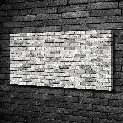 Quadro stampa su tela Muro di mattoni