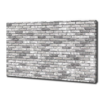 Quadro stampa su tela Muro di mattoni