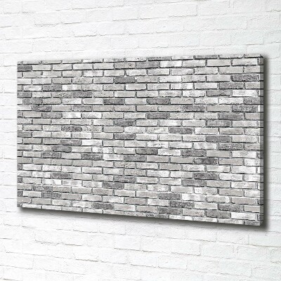 Quadro stampa su tela Muro di mattoni