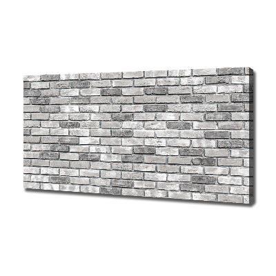Quadro stampa su tela Muro di mattoni