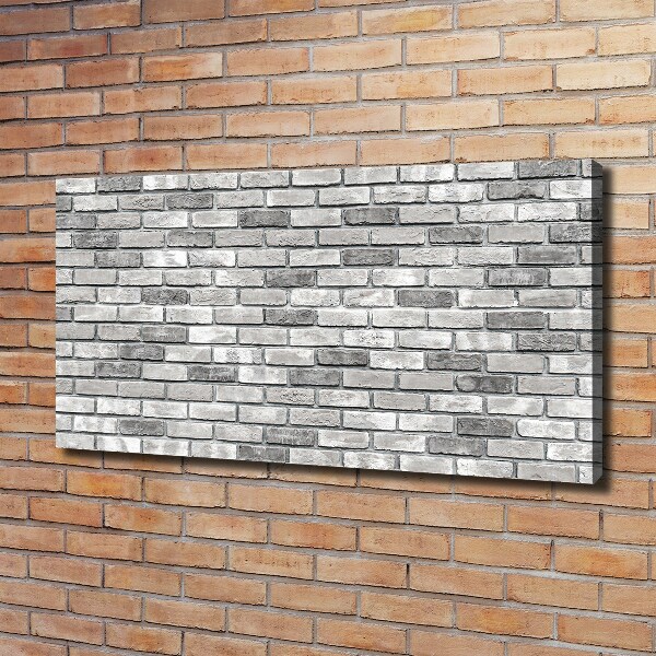 Quadro stampa su tela Muro di mattoni