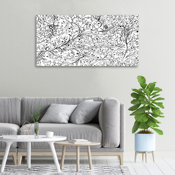 Quadro stampa su tela Rami intrecciati