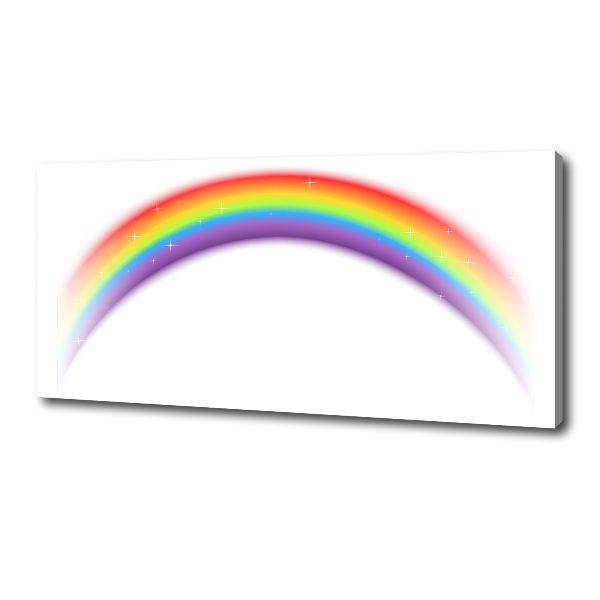 Quadro stampa su tela Arcobaleno