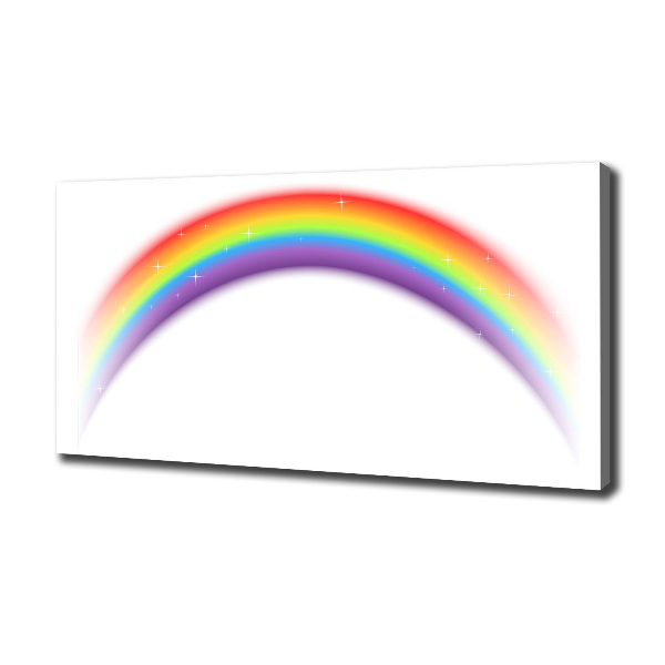 Quadro stampa su tela Arcobaleno