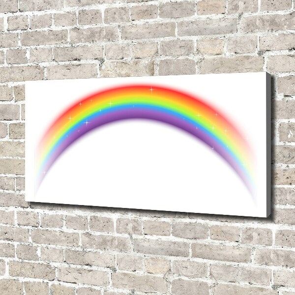 Quadro stampa su tela Arcobaleno