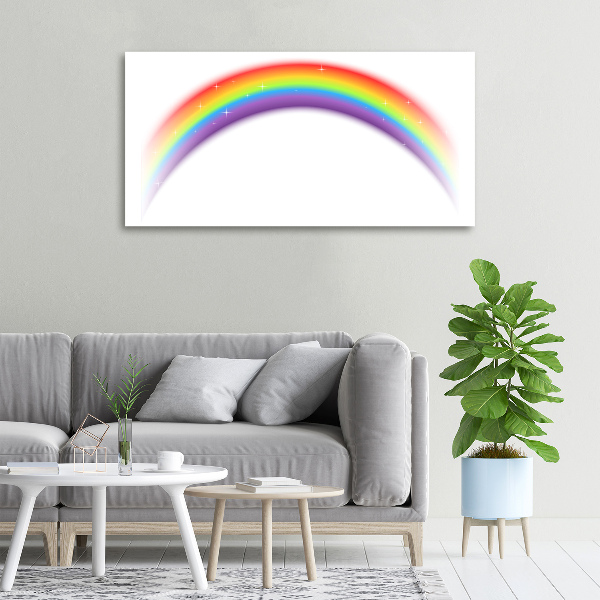 Quadro stampa su tela Arcobaleno