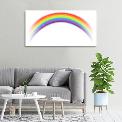 Quadro stampa su tela Arcobaleno