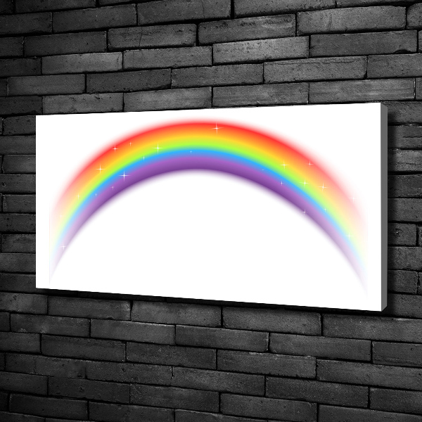Quadro stampa su tela Arcobaleno