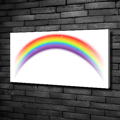 Quadro stampa su tela Arcobaleno