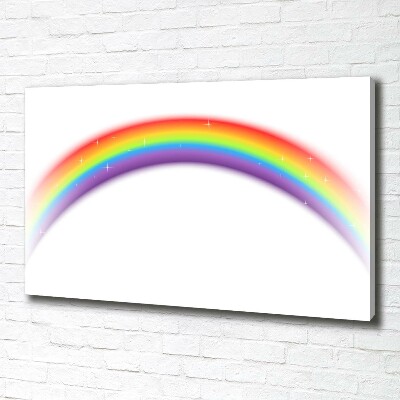 Quadro stampa su tela Arcobaleno