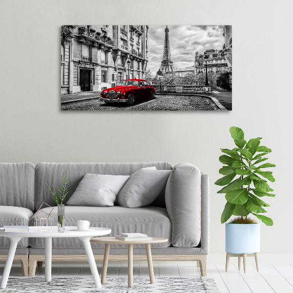 Foto quadro su tela Limousine rossa