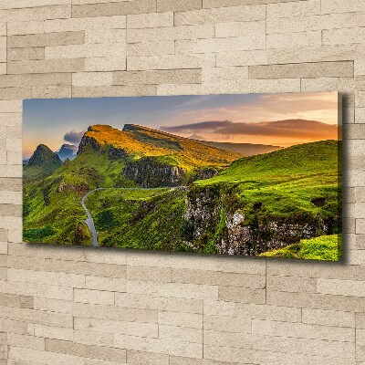 Quadro su tela Highlands scozzesi
