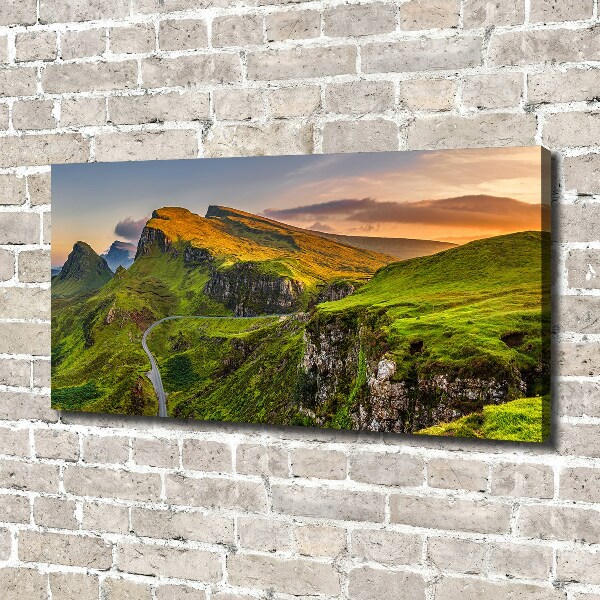 Quadro su tela Highlands scozzesi