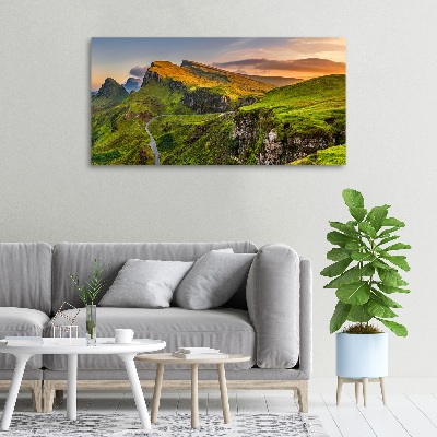 Quadro su tela Highlands scozzesi