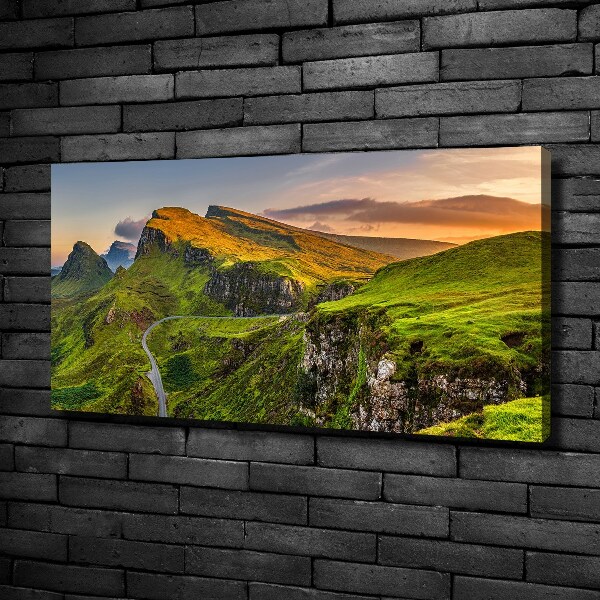 Quadro su tela Highlands scozzesi