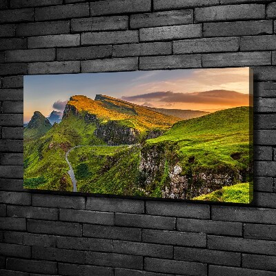 Quadro su tela Highlands scozzesi