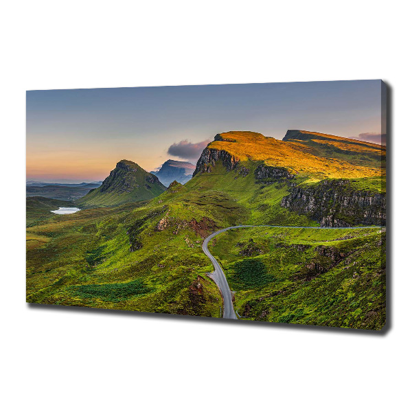 Quadro su tela Highlands scozzesi