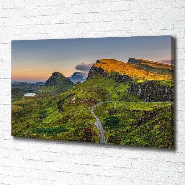 Quadro su tela Highlands scozzesi
