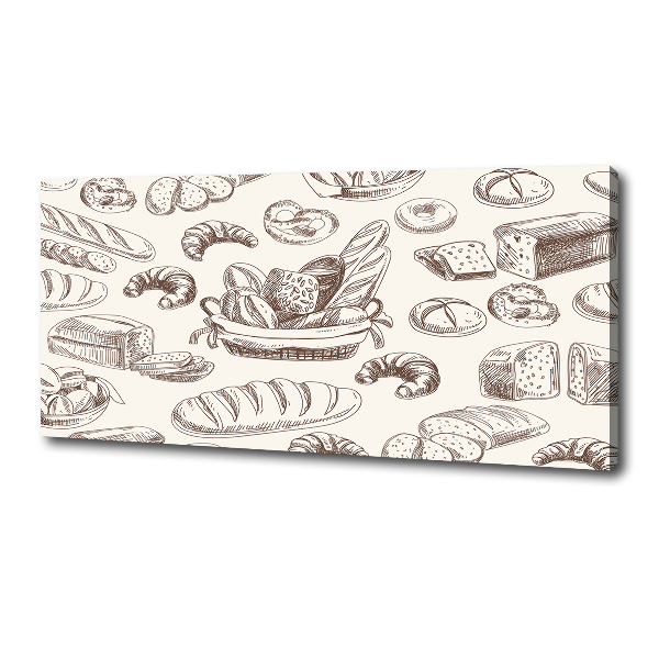 Foto quadro su tela Pane