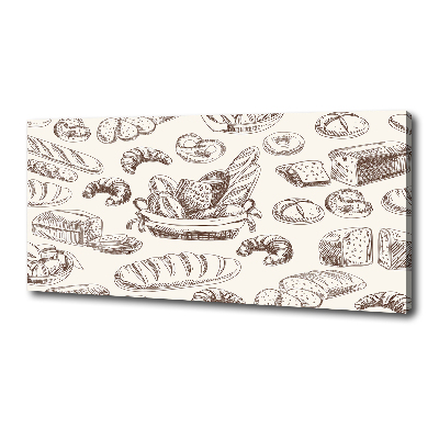 Foto quadro su tela Pane