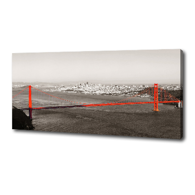 Quadro su tela Ponte di San Francisco