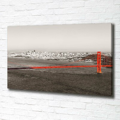 Quadro su tela Ponte di San Francisco