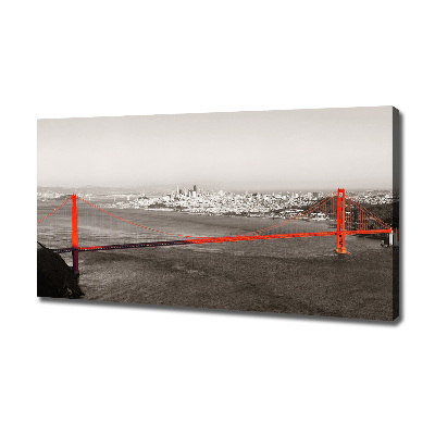 Quadro su tela Ponte di San Francisco