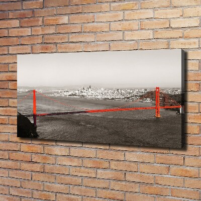 Quadro su tela Ponte di San Francisco