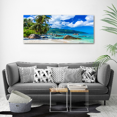 Foto quadro su tela Spiaggia delle Seychelles
