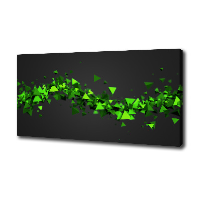 Foto quadro su tela Onda geometrica