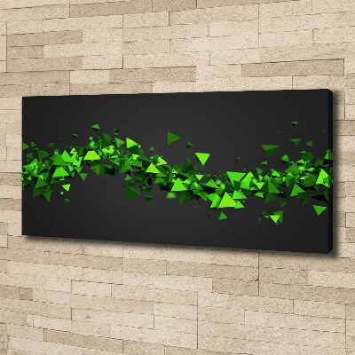 Foto quadro su tela Onda geometrica