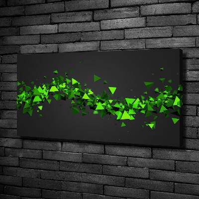 Foto quadro su tela Onda geometrica