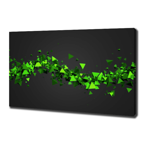 Foto quadro su tela Onda geometrica