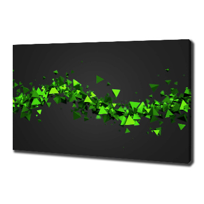 Foto quadro su tela Onda geometrica