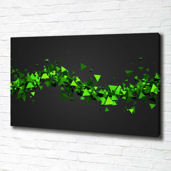 Foto quadro su tela Onda geometrica