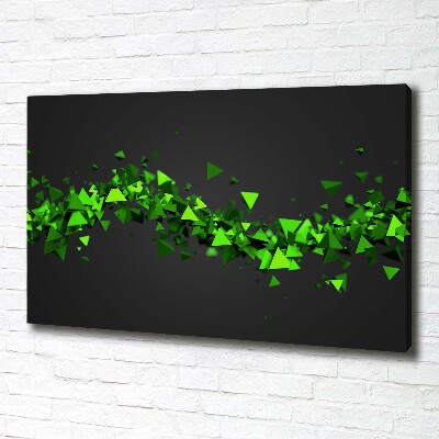 Foto quadro su tela Onda geometrica