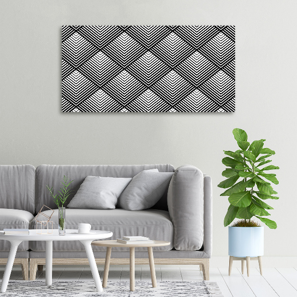 Foto quadro su tela Sfondo geometrico