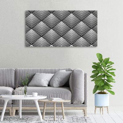 Foto quadro su tela Sfondo geometrico