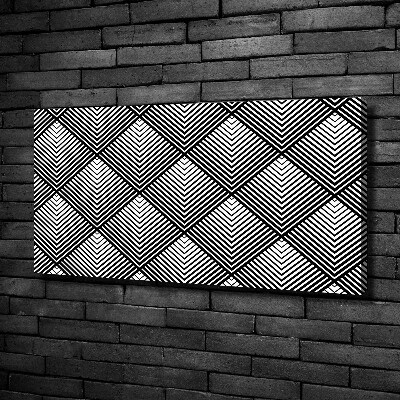 Foto quadro su tela Sfondo geometrico