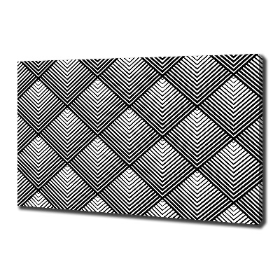 Foto quadro su tela Sfondo geometrico