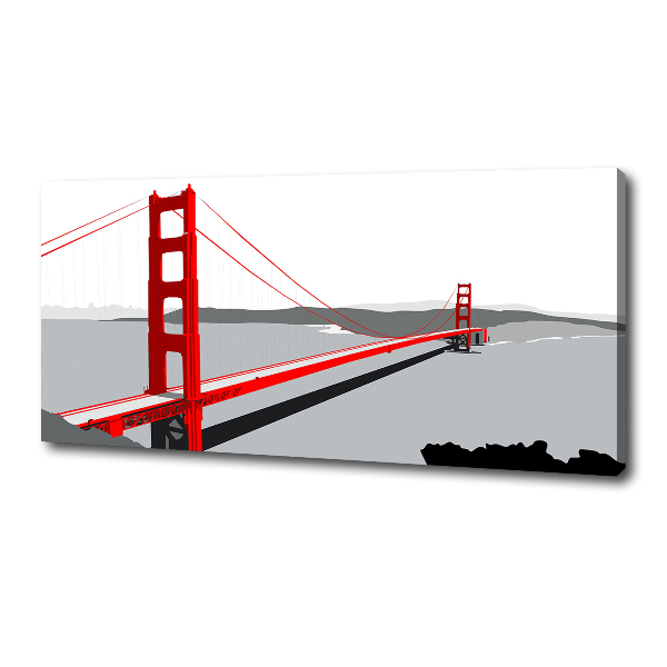 Foto quadro su tela Ponte di San Francisco