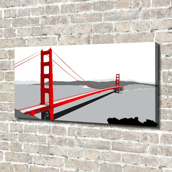 Foto quadro su tela Ponte di San Francisco