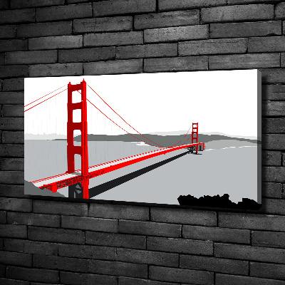 Foto quadro su tela Ponte di San Francisco