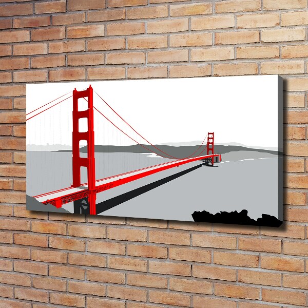 Foto quadro su tela Ponte di San Francisco