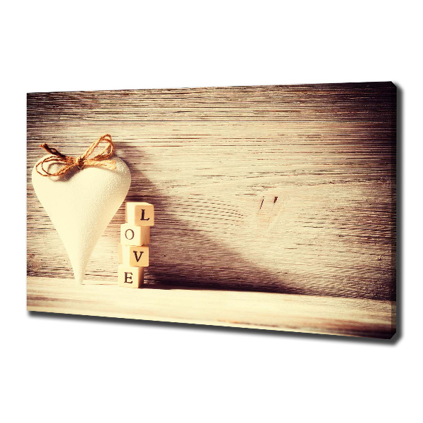 Quadro su tela Amore